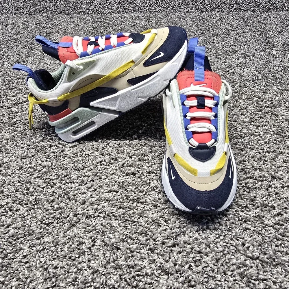 NIKE Air Max Furyosa Women's Size 6.5 Rattan Summit White-Obsidian CZ4149-200